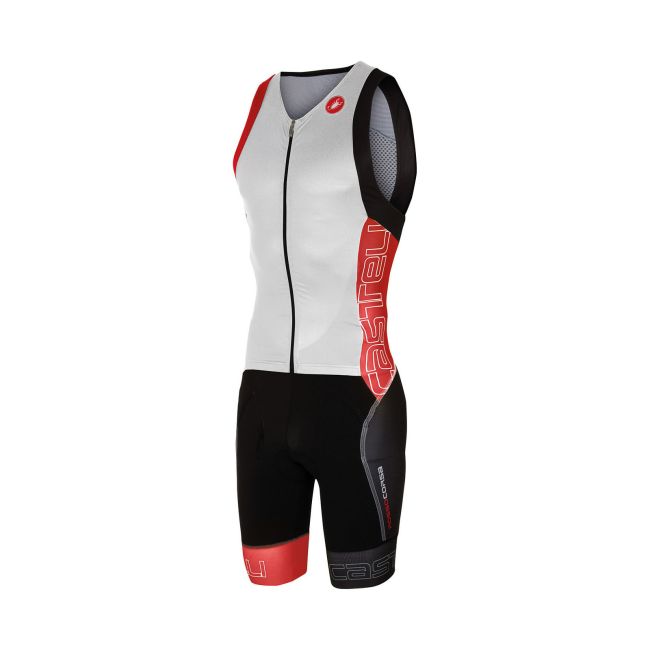 Castelli Trisuit Free T Sanremo Negru/Alb/Rosu
