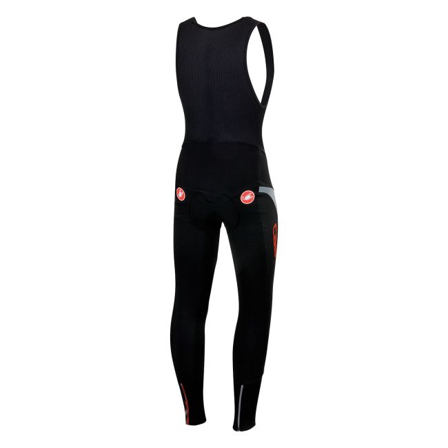Castelli pantaloni ciclism iarna Bibtight Polare 2  - negru