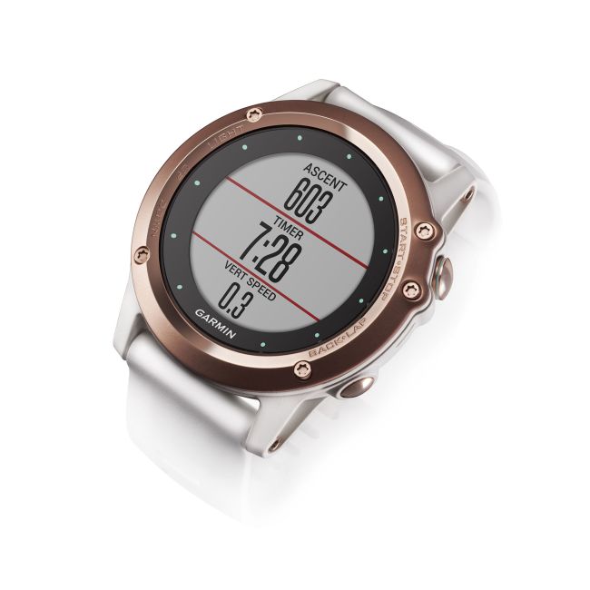 Garmin Fenix 3 Sapphire Roz Auriu