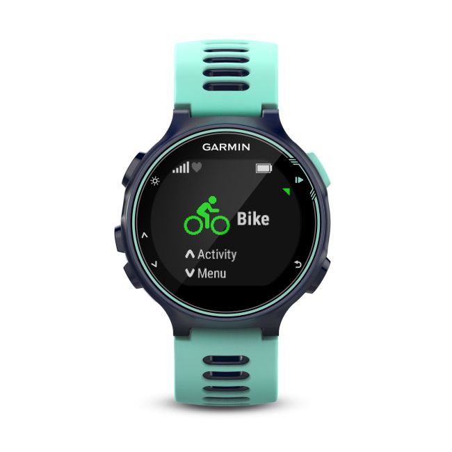 Garmin Forerunner 735xt albastru-turcoaz - ceas cu GPS pentru alergare, bicicleta, inot, triatlon si alte sporturi