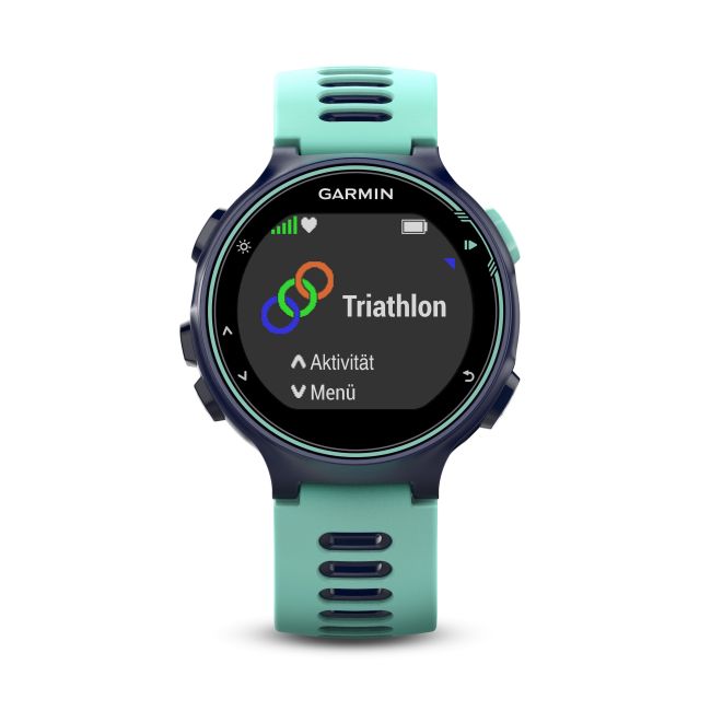 Garmin Forerunner 735xt albastru-turcoaz - ceas cu GPS pentru alergare, bicicleta, inot, triatlon si alte sporturi