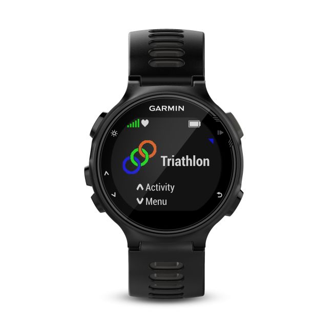 Garmin Forerunner 735xt negru-gri - ceas cu GPS pentru alergare, bicicleta, inot, triatlon si alte sporturi