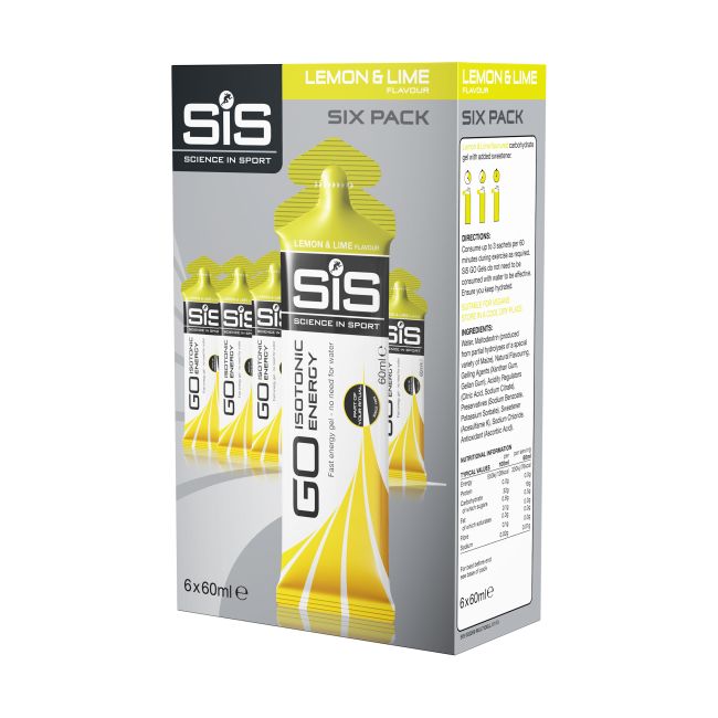 SiS Go Isotonic Energy Gel lamaie si lime pachet 6 buc.