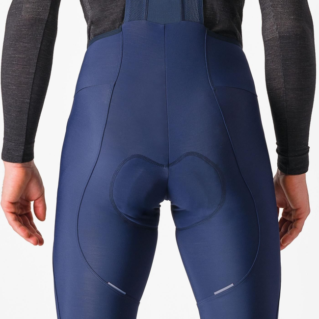 Castelli - pantaloni lungi cu bretele 4-15 gr C - Espresso - indigo