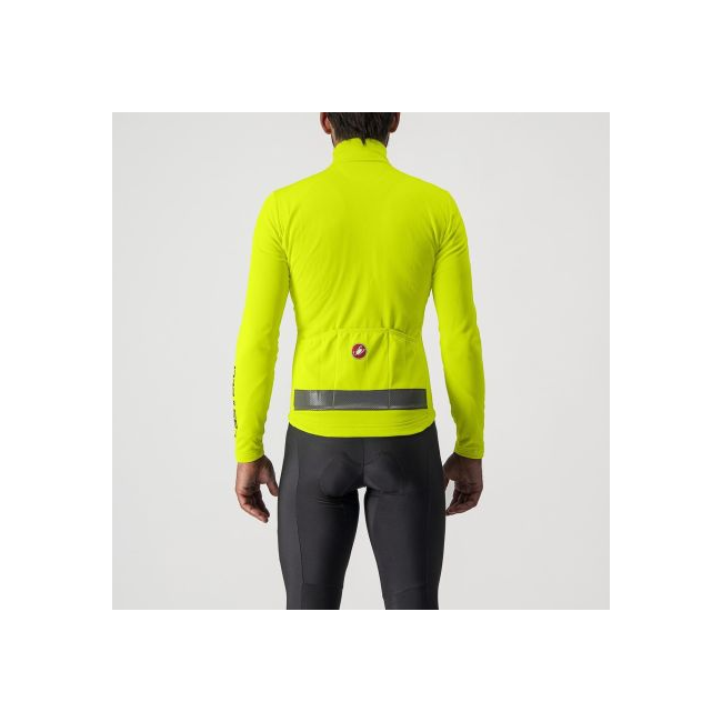 Castelli - tricou maneca lunga 14-20 gr C - Puro 3 FZ - galben fluo | reflex