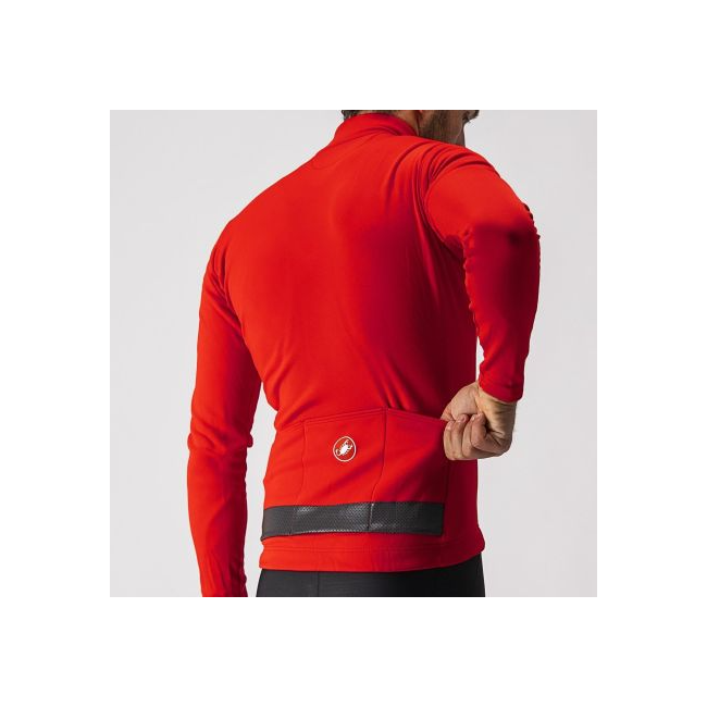 Castelli - tricou maneca lunga 14-20 gr C - Puro 3 FZ - rosu