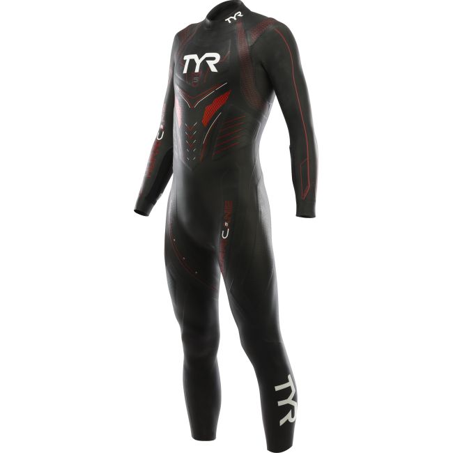 TYR - Costum Neopren Hurricane Cat. 5 - negru rosu
