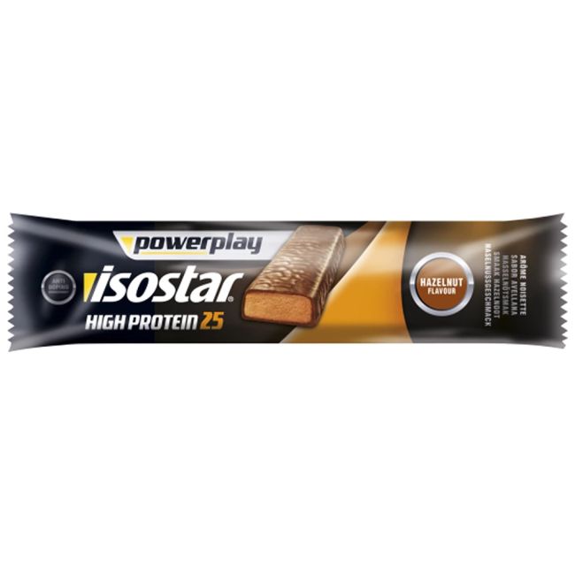 Isostar - Powerplay High Protein Bar Hazelnut - pachet 3x35g