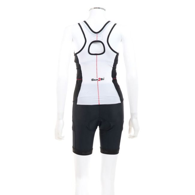 Womens zip tri-top Dare2Tri