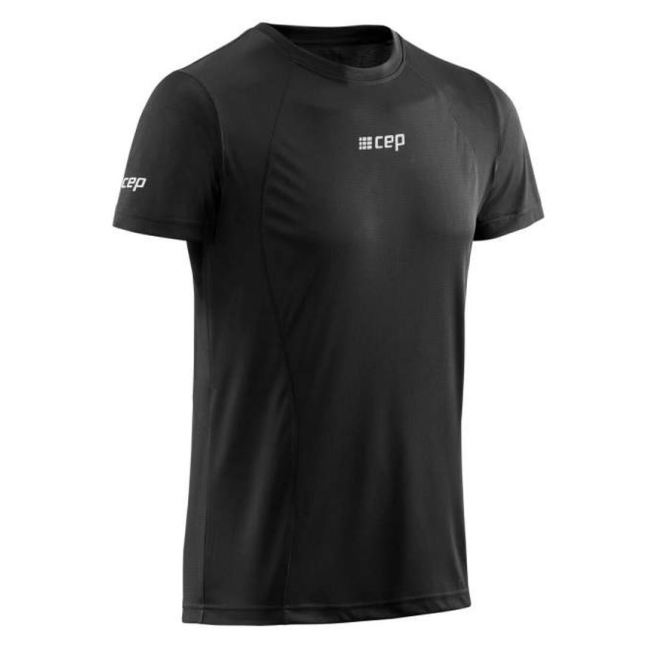 CEP - tricou cu maneca scurta - Brand Run Shirt - Negru