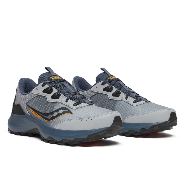Saucony - pantofi alergare pentru barbati - Aura TR - Gri albastru cloud I dusk