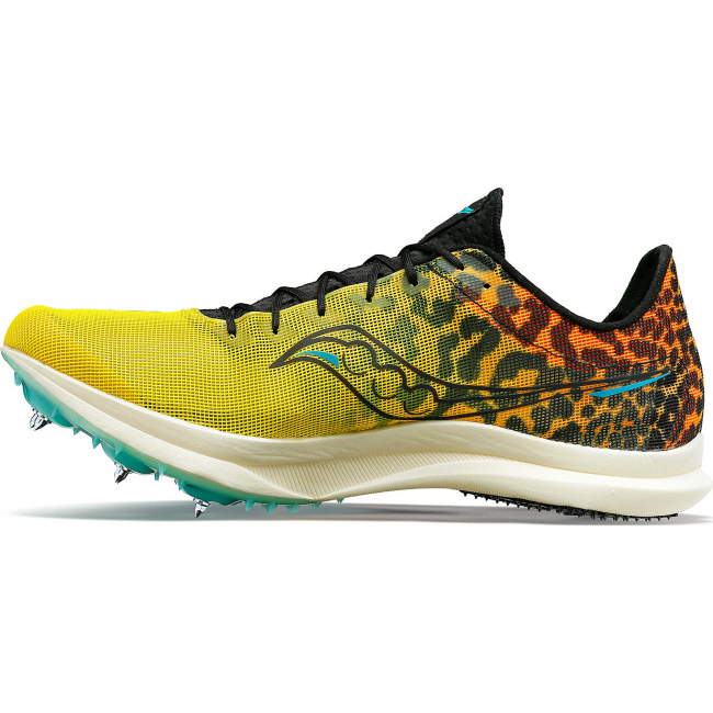 Saucony - pantofi alergare pentru barbati - Endorphin Cheetah - Galben Negru black I vizi