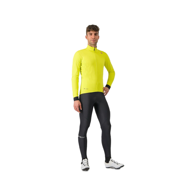 Castelli - jacheta ciclism 4-14 gr C - Salto - Galben Zolfo