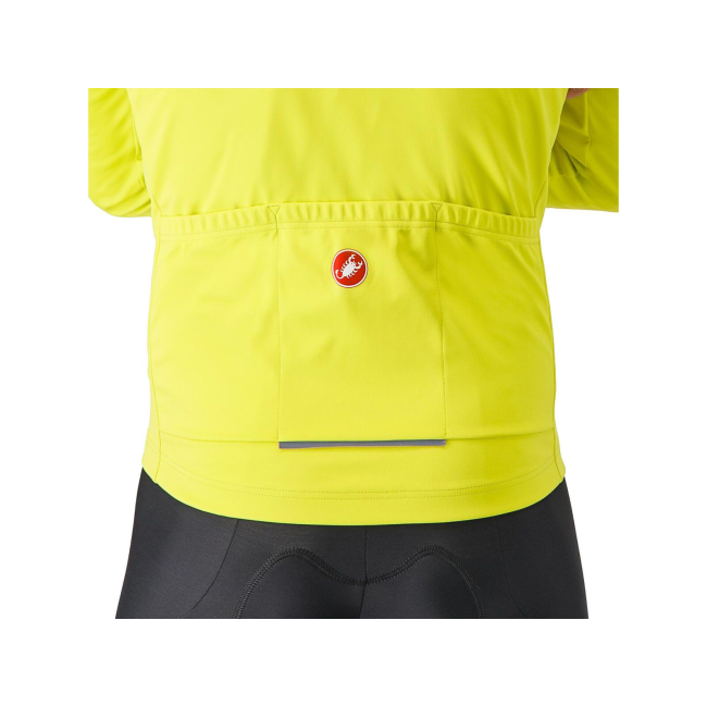Castelli - jacheta ciclism 4-14 gr C - Salto - Galben Zolfo