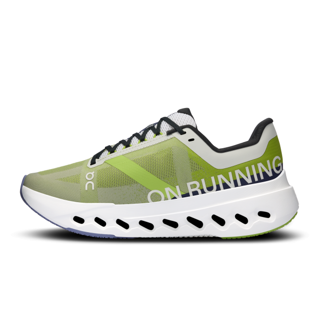 On - pantofi alergare - Cloudsurfer Next W - Alb verde Kiwi | Ivory