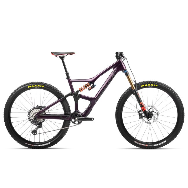 Orbea OCCAM M10 LT Metallic Mulberry-Black - bicicletă MTB Trail full suspension