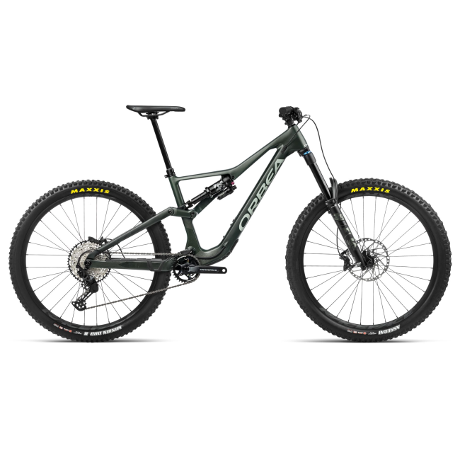 Bicicletă MTB Enduro full suspension Orbea RALLON M20 - Forest Green | Blue Stone (Gloss)