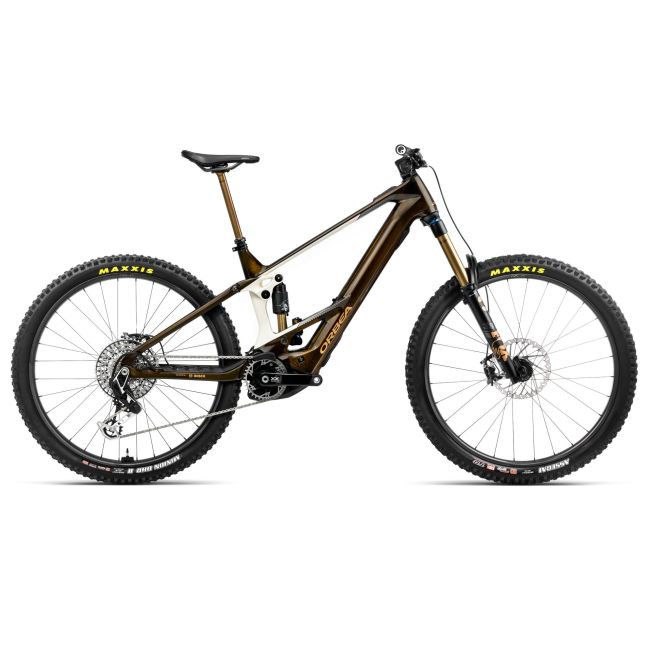 Bicicletă electrică eMTB Enduro Orbea WILD M-LTD - Diamond Carbon View (Matt) | Mars Red (Gloss)
