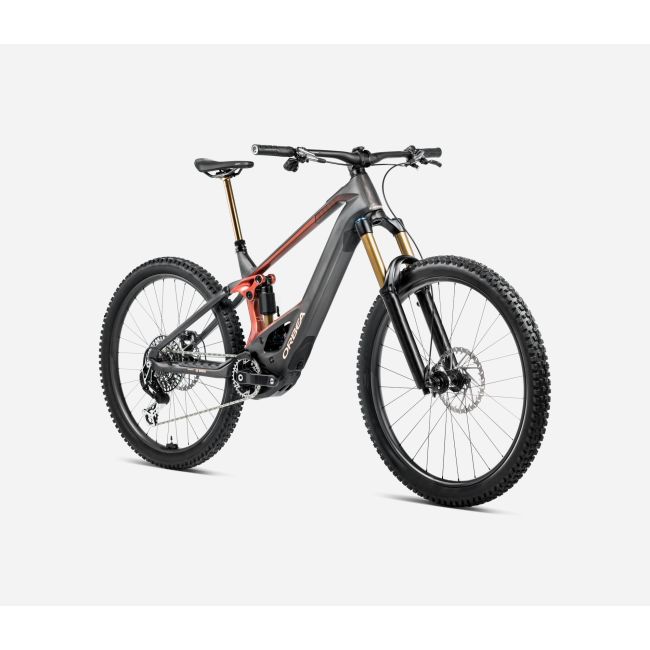 Bicicletă electrică eMTB Enduro Orbea WILD M10 - Diamond Carbon View (Matt) | Mars Red (Gloss)