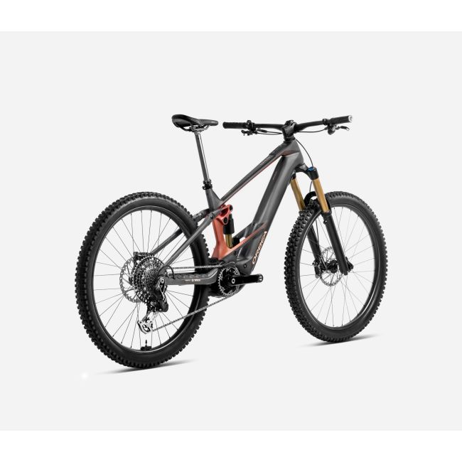 Bicicletă electrică eMTB Enduro Orbea WILD M20 - Diamond Carbon View (Matt) | Mars Red (Gloss)