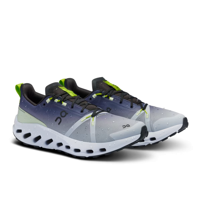 On - pantofi alergare trail - Cloudsurfer Trail WP - mov gri Black | Heather