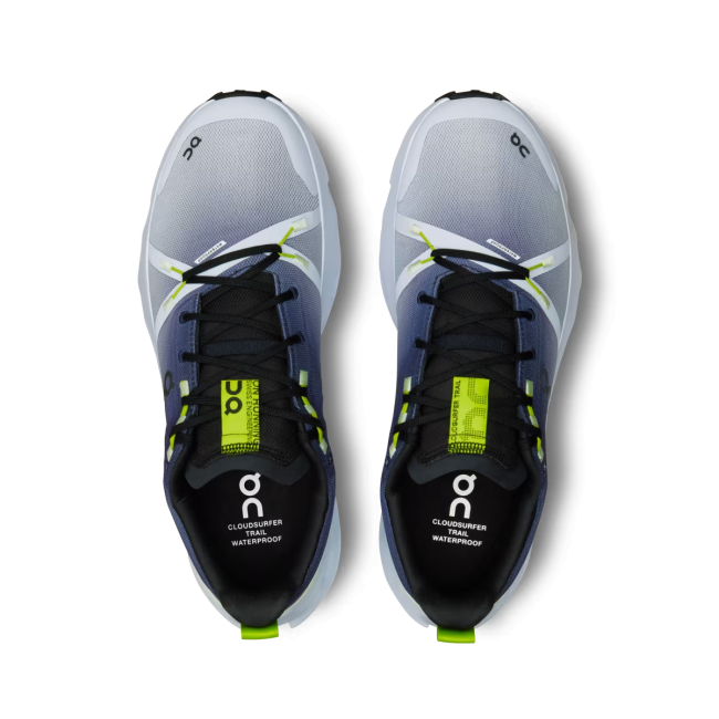 On - pantofi alergare trail - Cloudsurfer Trail WP - mov gri Black | Heather