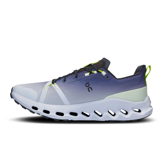 On - pantofi alergare trail - Cloudsurfer Trail WP - mov gri Black | Heather