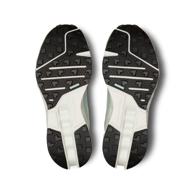 On - pantofi alergare trail pentru femei - Cloudsurfer Trail WP - verde gri Lima | Mineral