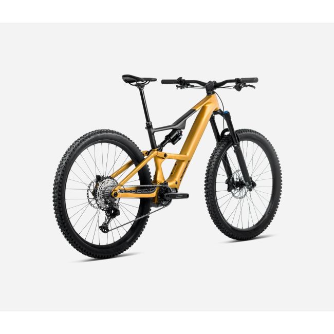 Bicicletă electrică eMTB Trail Orbea RISE LT H20 - Bumblebee Yellow | Black (Matt)
