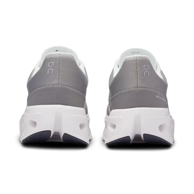 On - pantofi alergare - Cloudeclipse W - alb argintiu Alloy | White