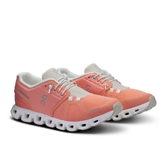 On Cloud 5  - pantofi sport pentru femei - Roz deschis Flamingo Pearl