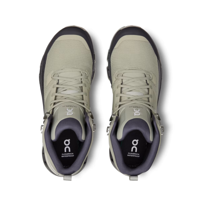 On - ghete sport pentru barbati - Cloudrock 2 Waterproof - Chalk | Eclipse
