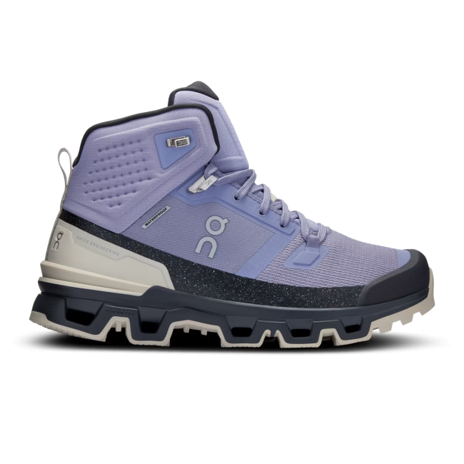 On Cloudrock 2 Waterproof - ghete sport pentru femei - Mov negru  Feather|Black