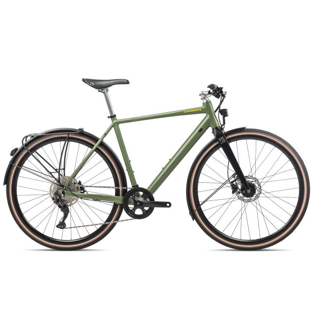 Orbea Carpe 10 2022 - bicicleta pentru oras - verde Urban Green (Gloss)- Black (Matte)