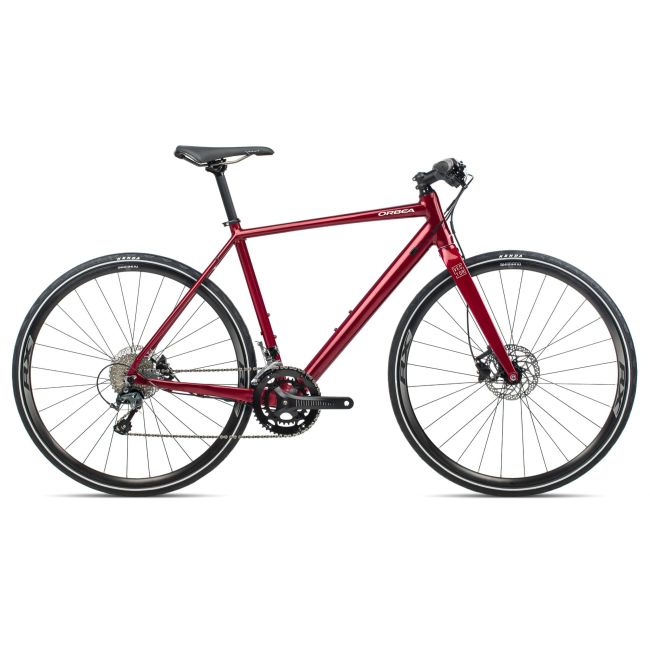 Orbea VECTOR 10 2022 - bicicleta pentru oras 28" - rosu Metallic Dark Red (Gloss)