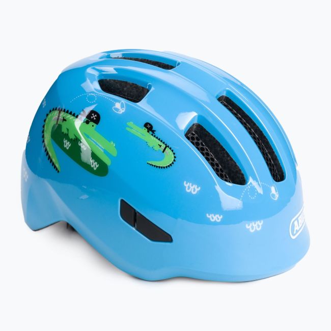 Abus - casca copii - Smiley 3.0 - crocodil albastru