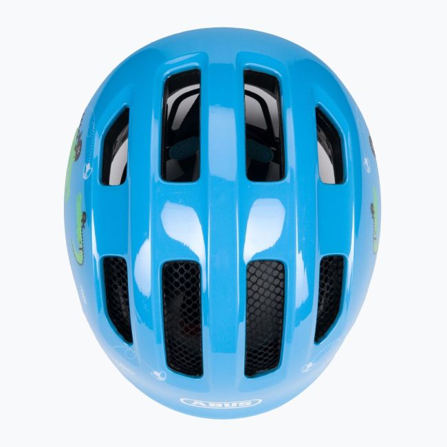 Abus - casca copii - Smiley 3.0 - crocodil albastru
