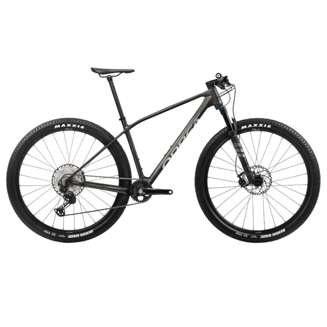 Bicicletă MTB XC hardtail Orbea ALMA M PRO - Infinity Green Carbon View