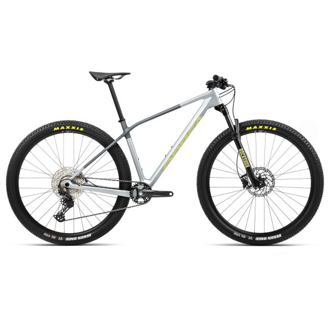 Bicicletă MTB XC hardtail Orbea ALMA M50 - Halo Silver (Gloss) | Shark Grey (Matt)