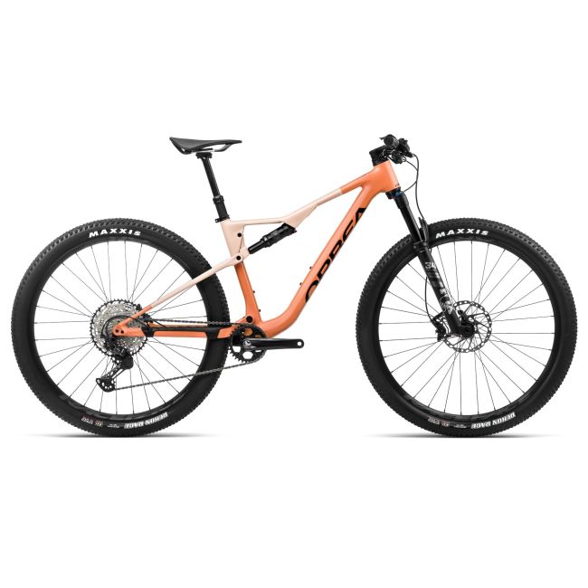 Orbea OIZ H10 Apricot Orange - Limestone Beige (Matt) - bicicletă MTB XC full suspension