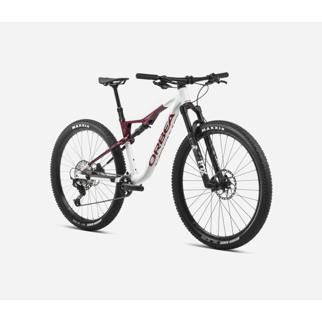 Orbea OIZ H20 White Chic- Shadow Coral (Gloss) - bicicletă MTB XC full suspension