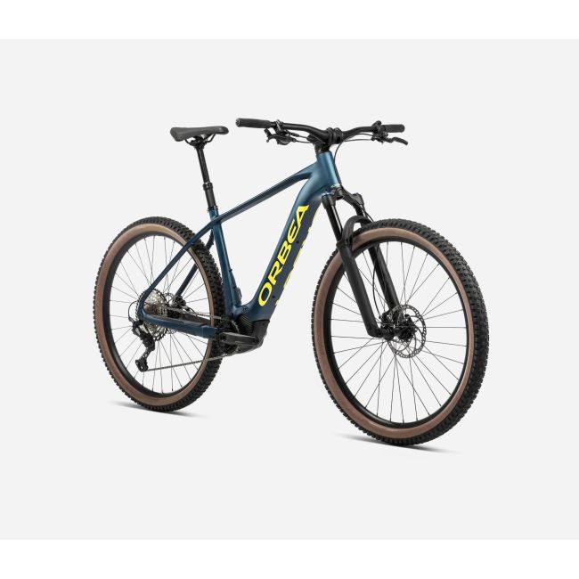 Orbea URRUN 10 Borealis Blue (Matt)- Luminous Yellow (Gloss) - măsura M - bicicletă electrică MTB hardtail