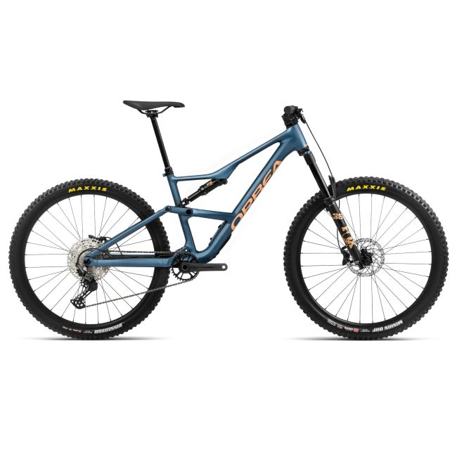 Bicicletă MTB All Mountain full suspension Orbea OCCAM LT H30 - Slate Blue | Orange Cloud (Matt)