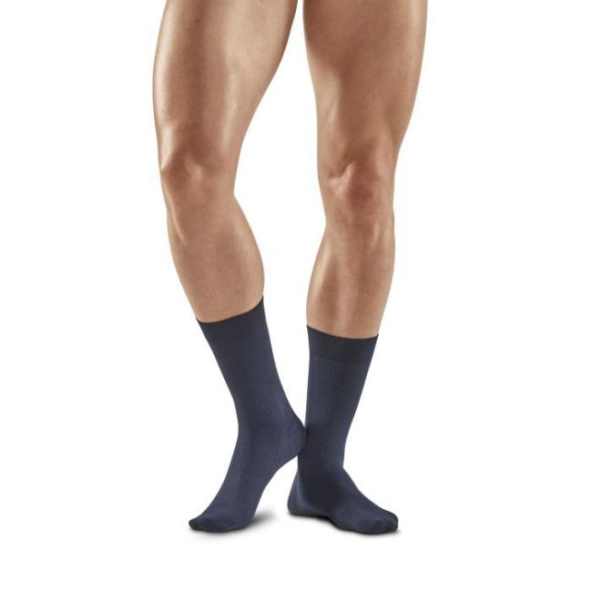 CEP - sosete compresie scurte - Business Compression Socks Mid Cut - Black