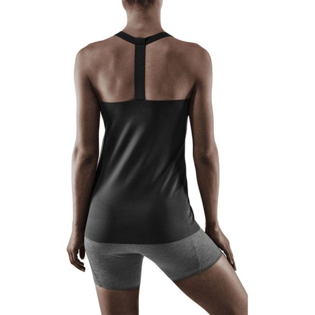 CEP - maiou pentru alergare - Training Tank top W - Negru