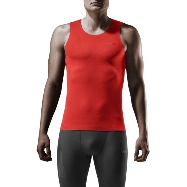 CEP - maiou pentru alergare - UltraLight Tank top - Lava