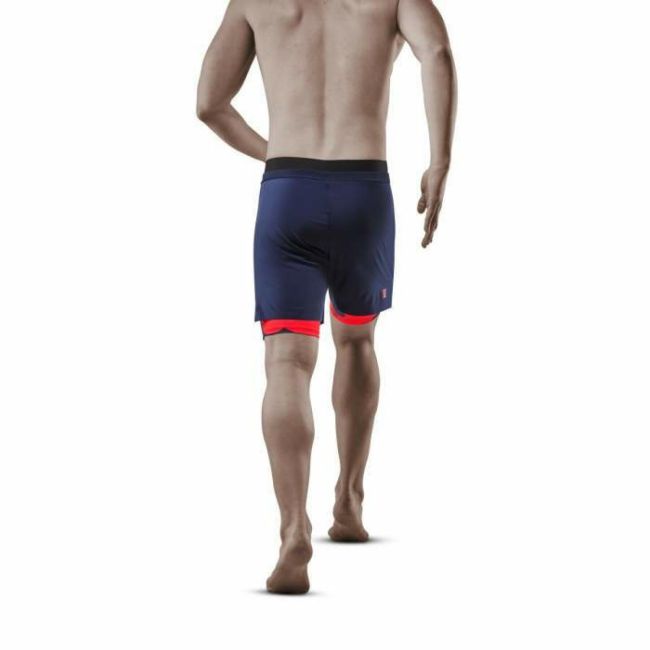 CEP - pantaloni scurti 2 in 1 - Camocloud Shorts 2 in 1 - Lava I Peacoat