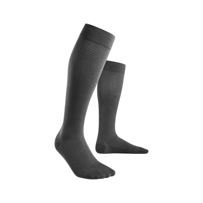 CEP - sosete compresie inalte - Business Compression Socks - Tall v2 - Grey