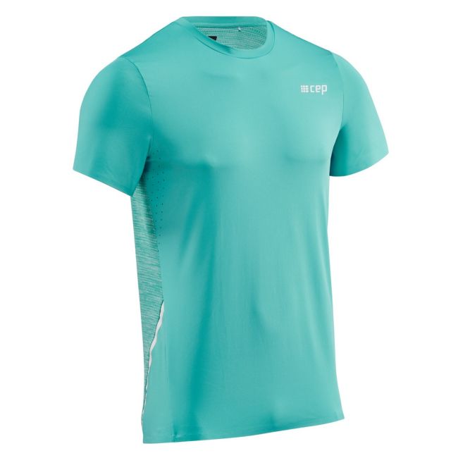 CEP - tricou cu maneca scurta - Run Shirt round neck - Ocean