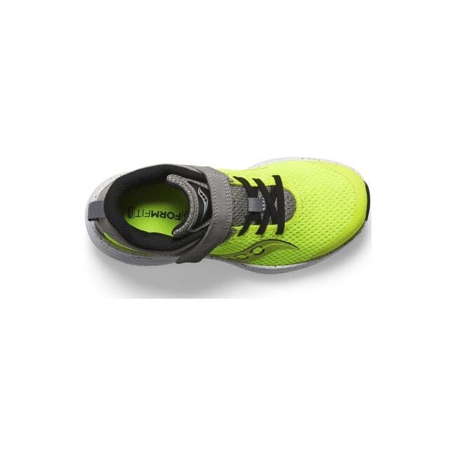 Saucony - pantofi alergare pentru copii - Kinvara 14 A/C - citron | grey